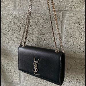 YSL Black Kate bag